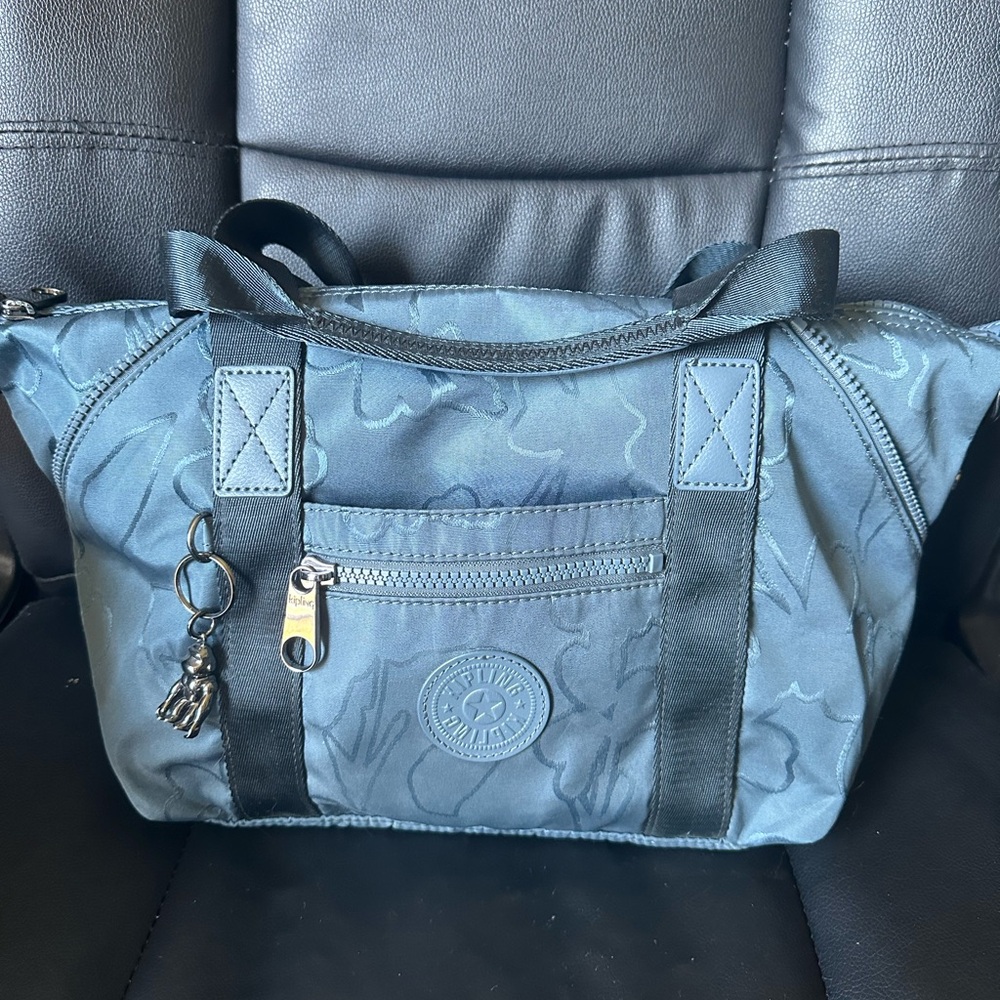 Kipling Art mini crossbody handbag bag purse blue